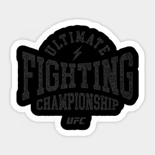 UFC Vintage Text Sticker